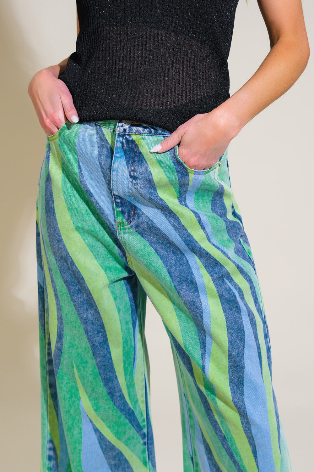 Navigating Life Denim Pants