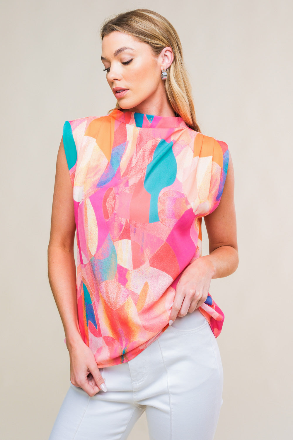 Nature's Charm Woven Top