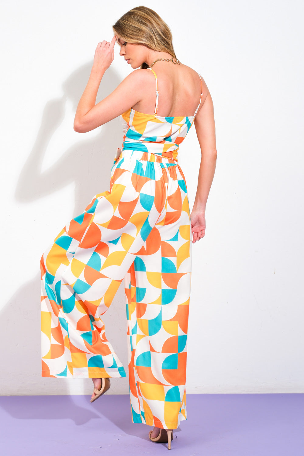 Lush Easy on the Eyes Woven Top and Pants