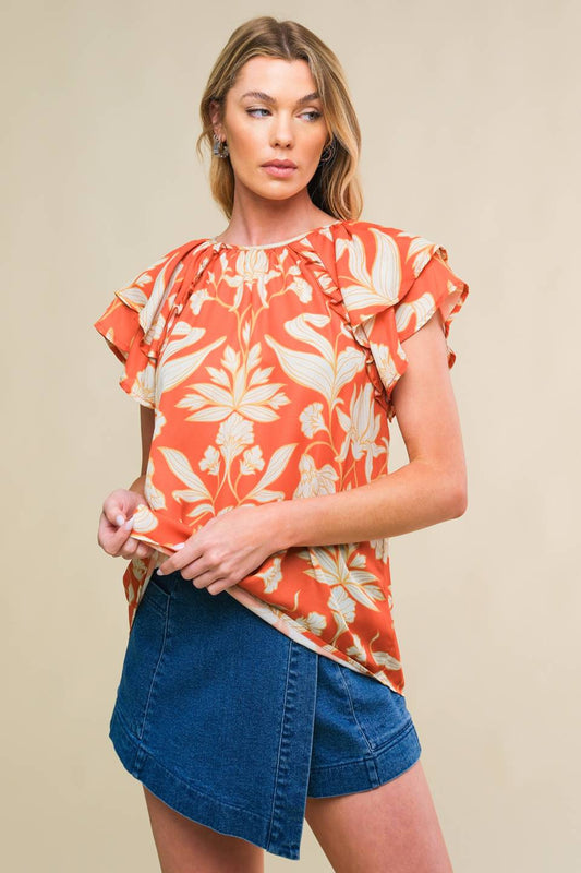 Into the Sky Woven Top