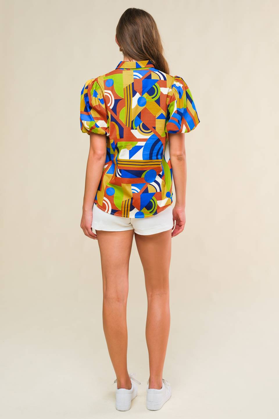Heart on Display Woven Top