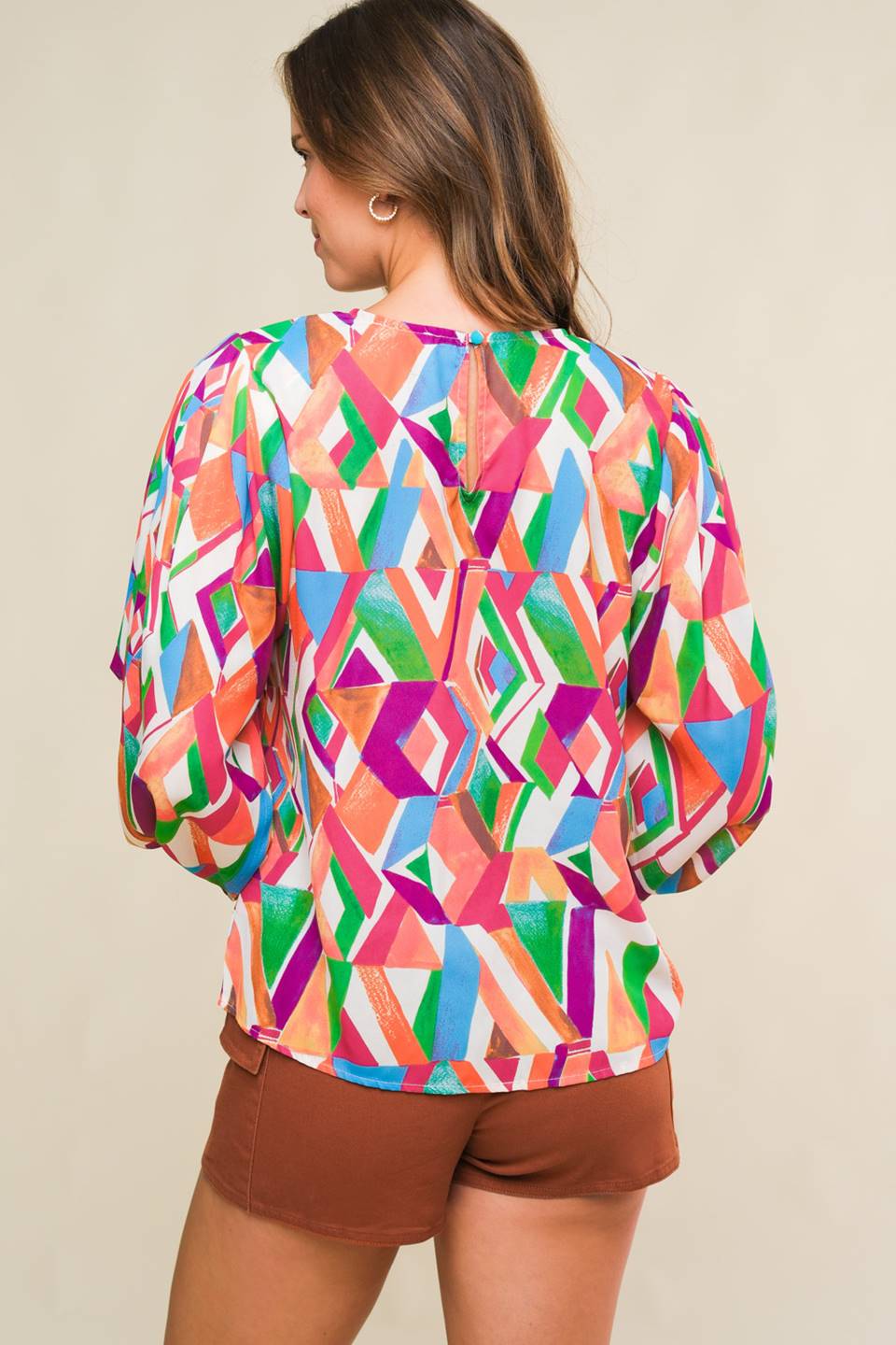 That's That Bright Woven Top