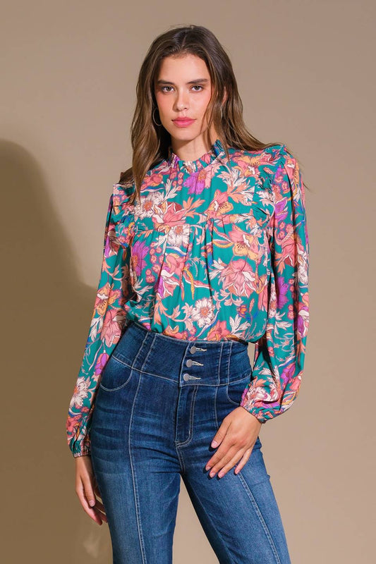 Unforgettable Composure Woven Top