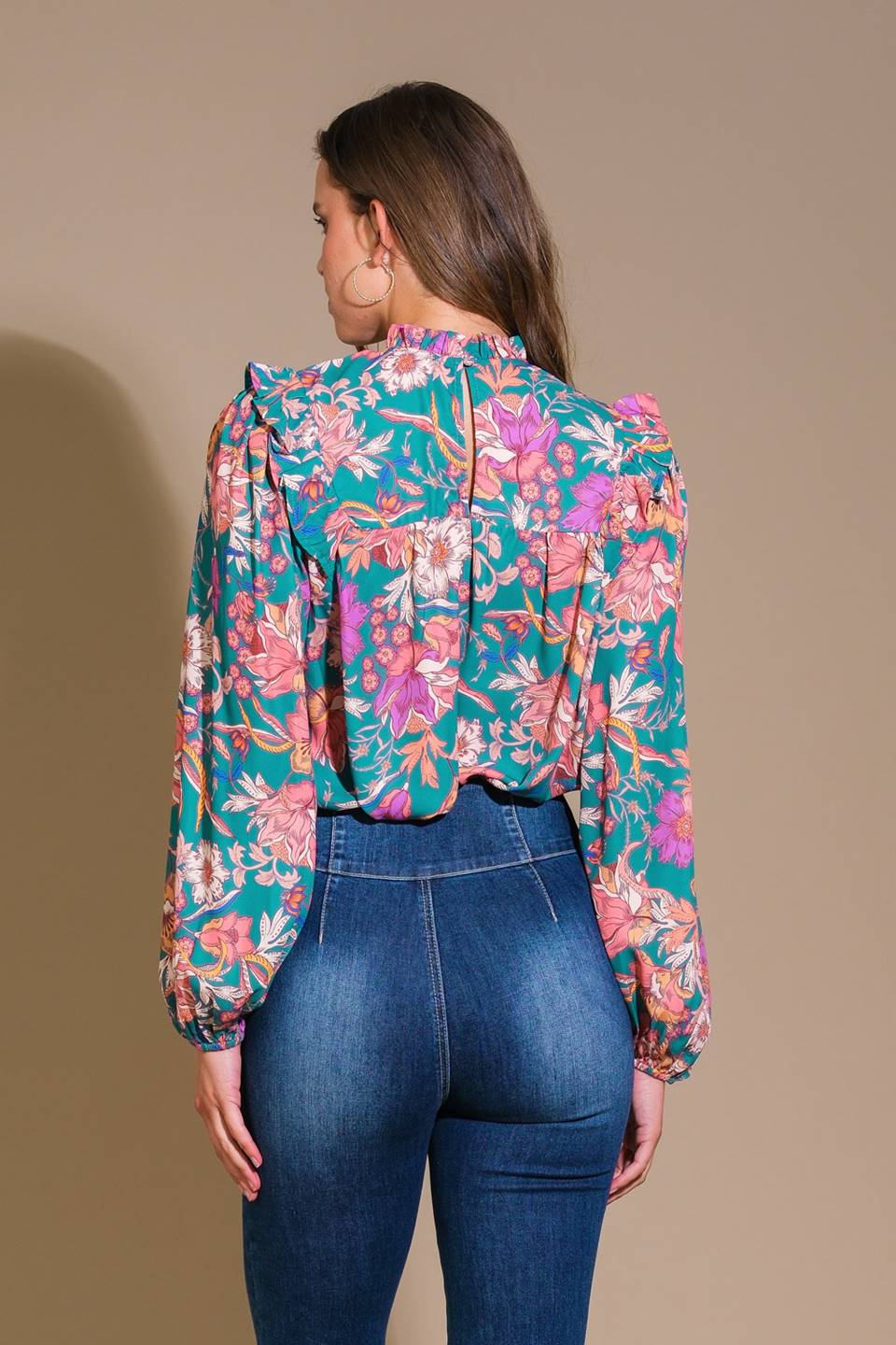 Unforgettable Composure Woven Top