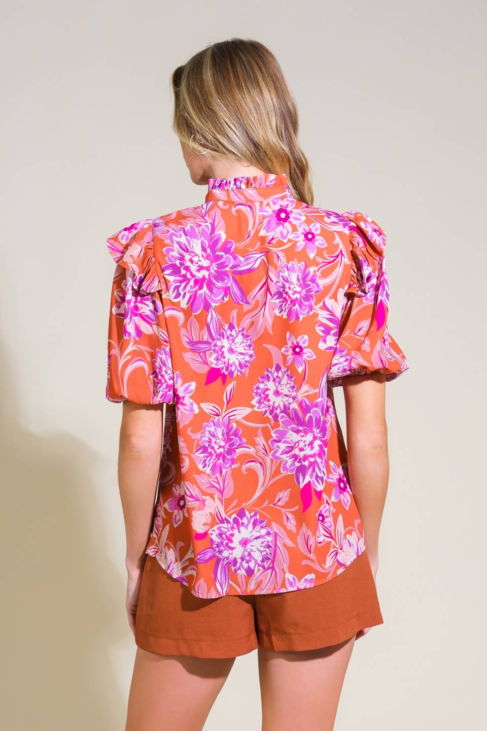 Memories in Focus Woven Top