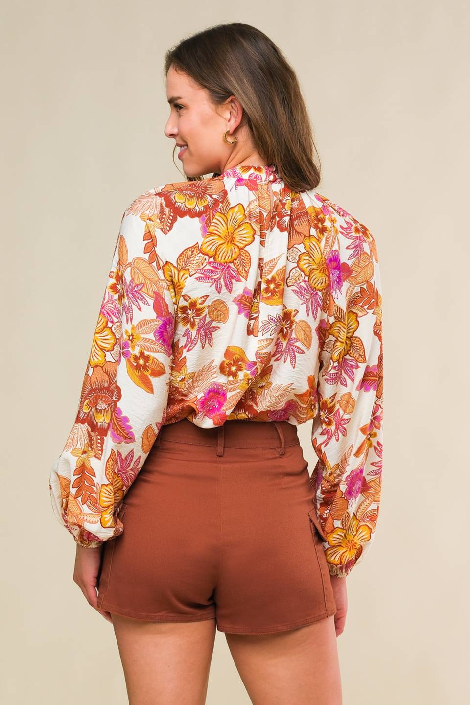Romantically Entangled Woven Top