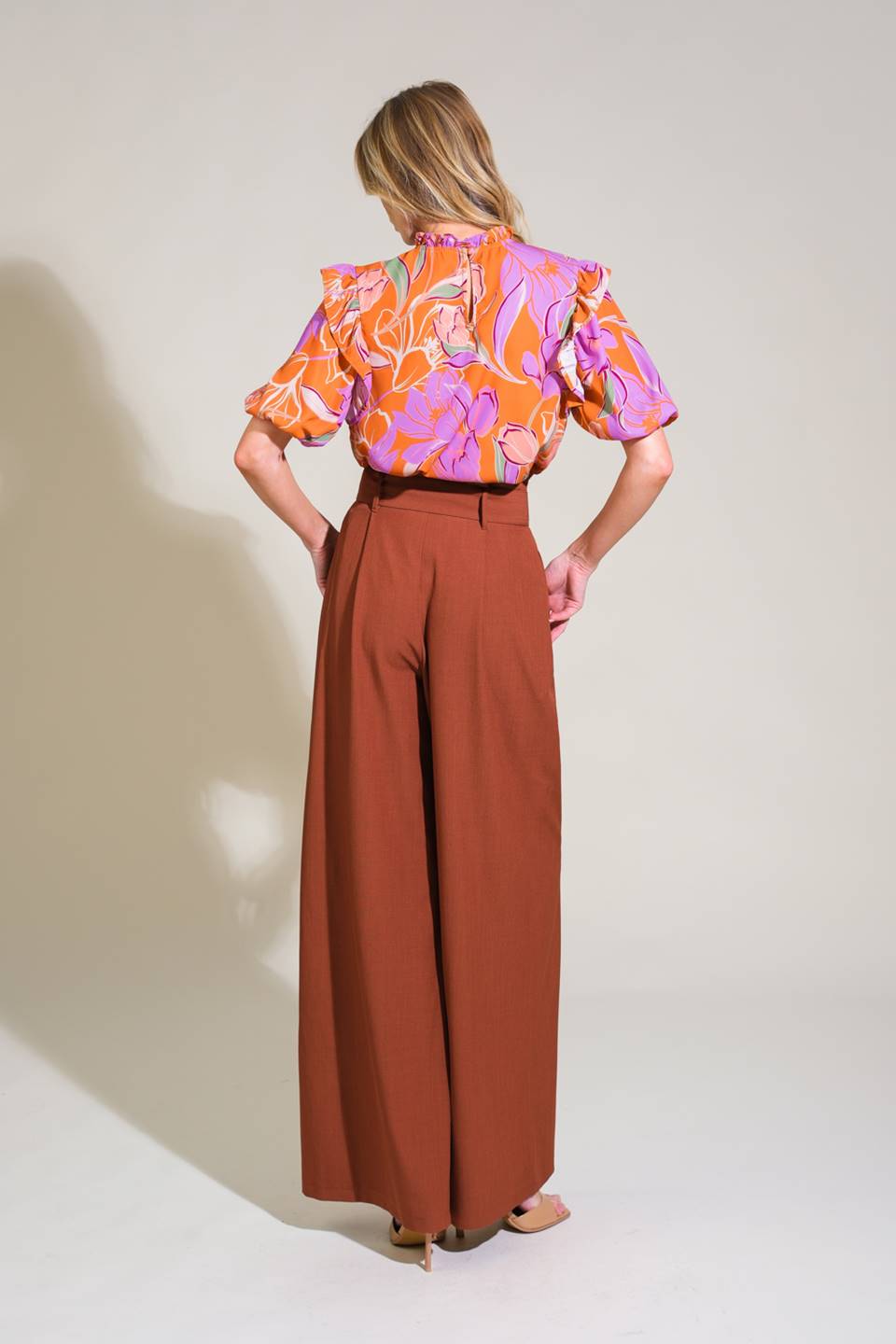 Glowing Girl Woven Top
