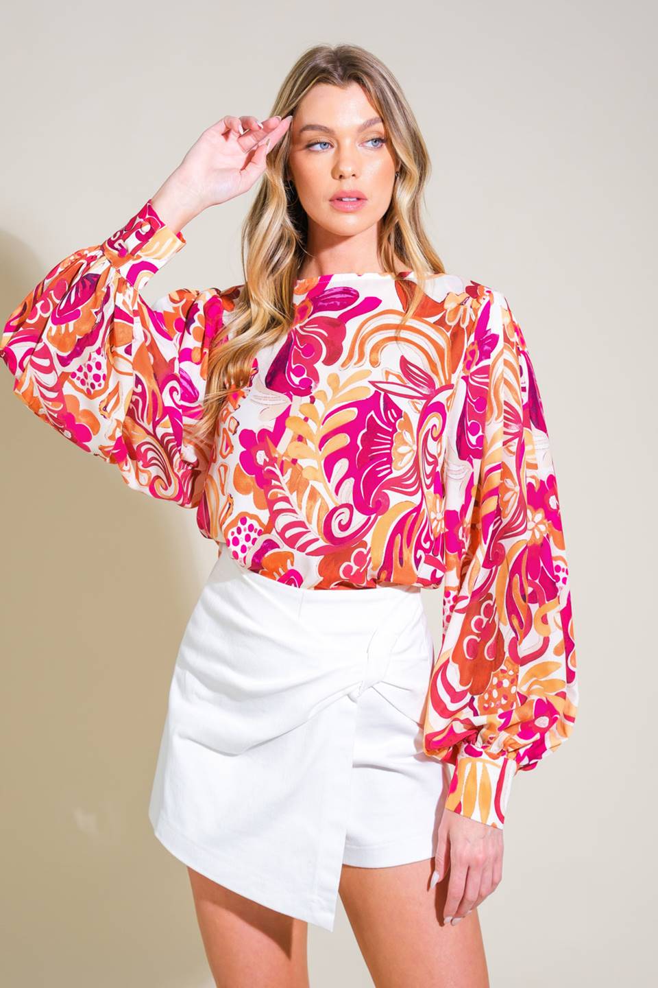 Delicate Touch Woven Top