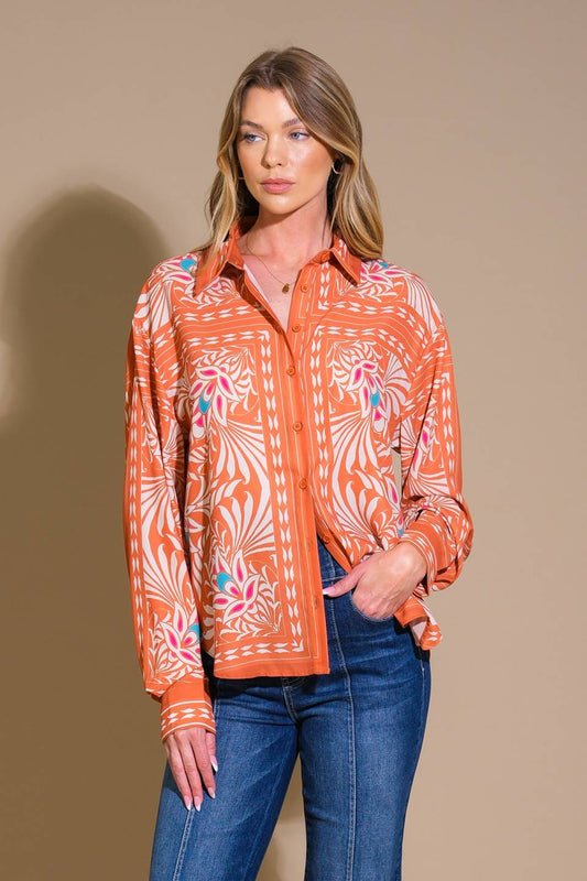 You Never Can Tell Woven Top