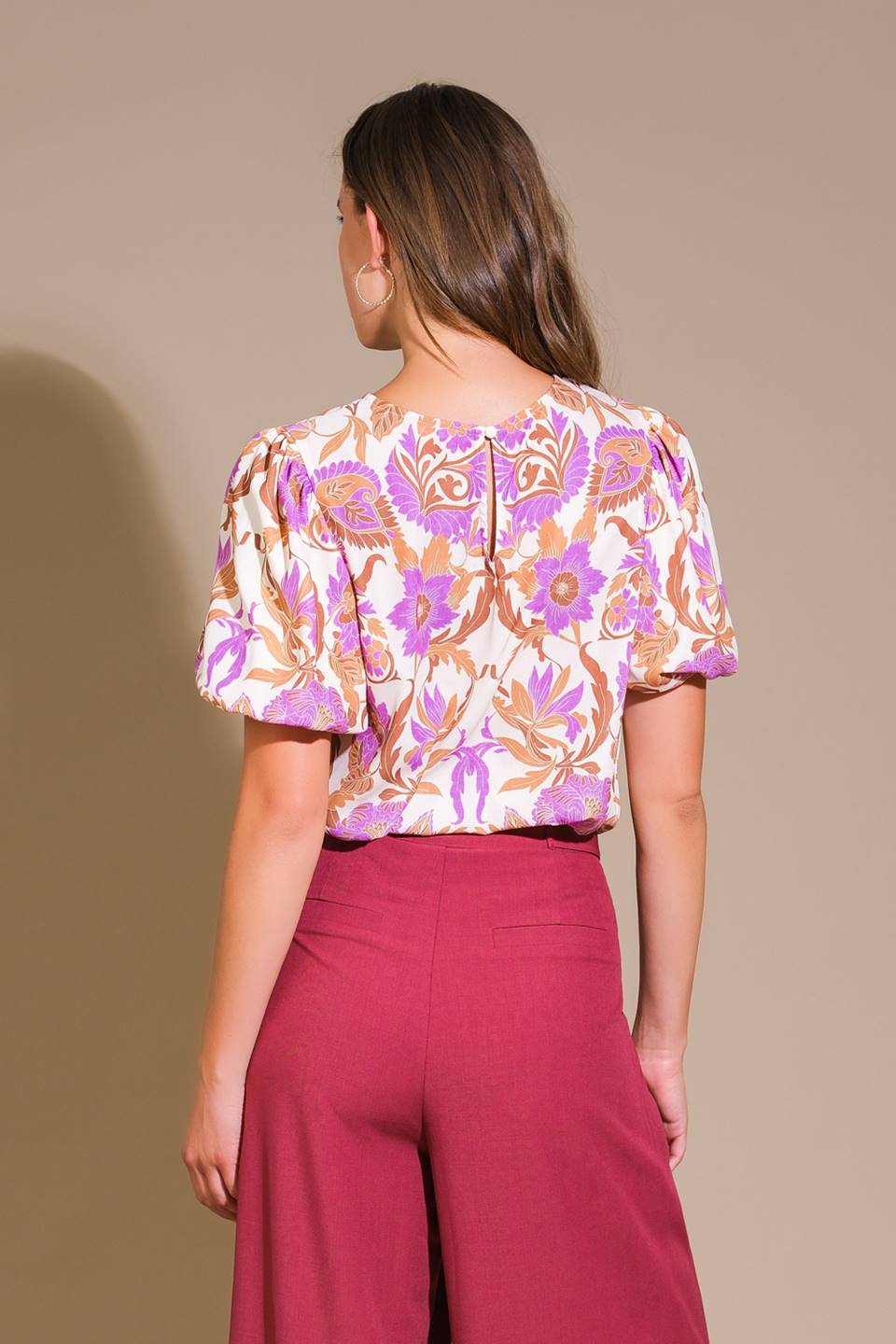 Romantic Whims Woven Top