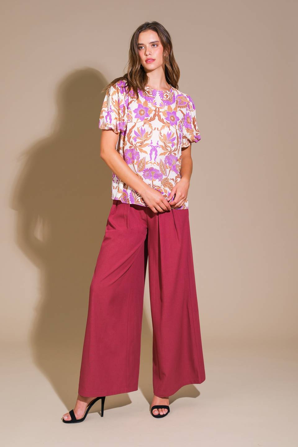 Romantic Whims Woven Top