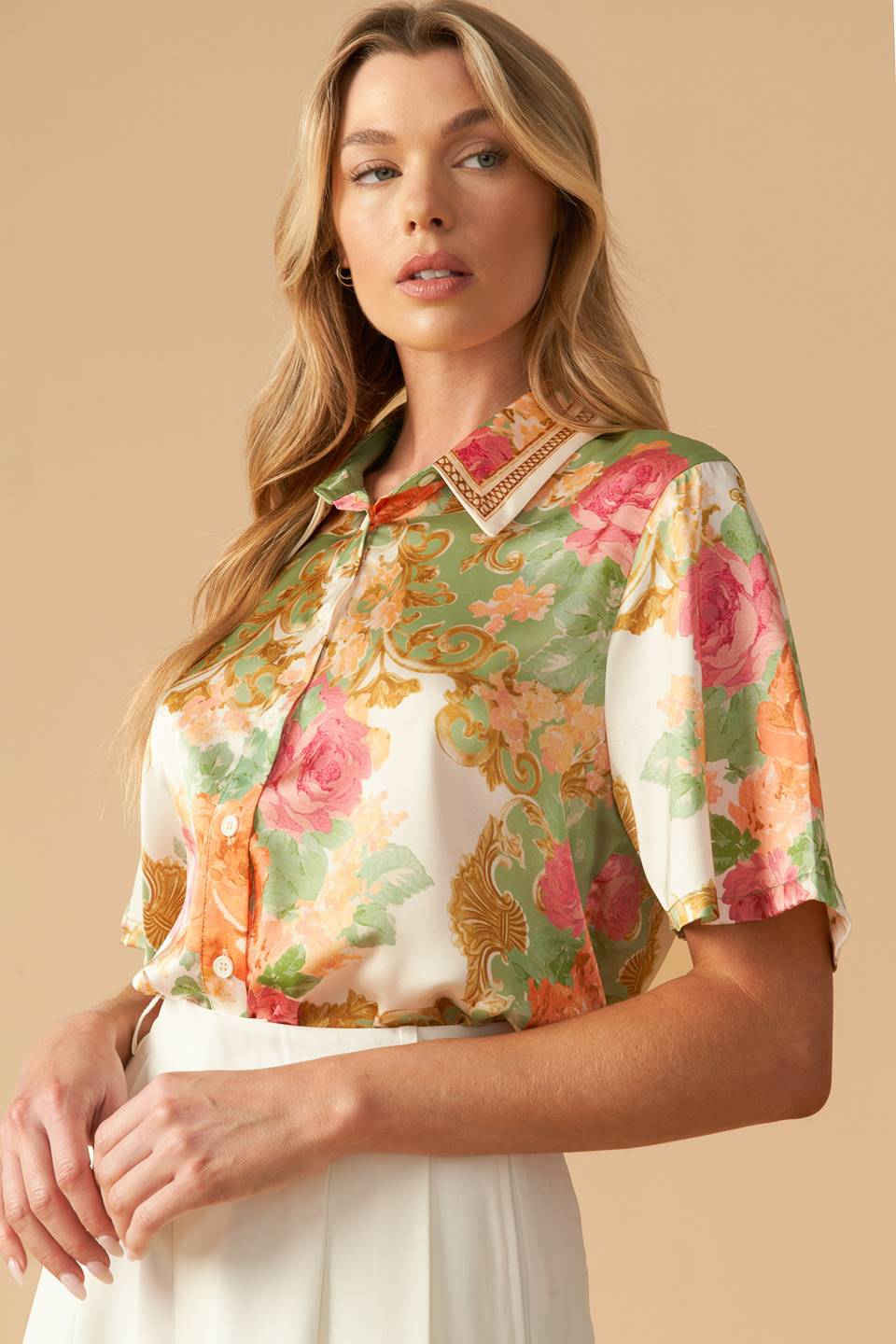 All Eyes On Me Button Top