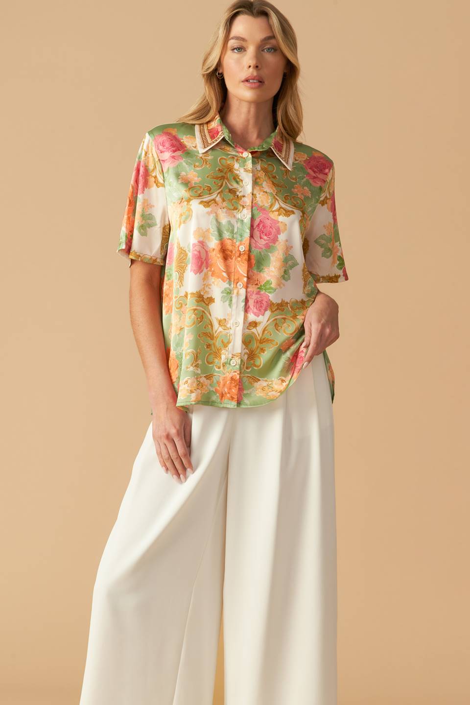 All Eyes On Me Button Top