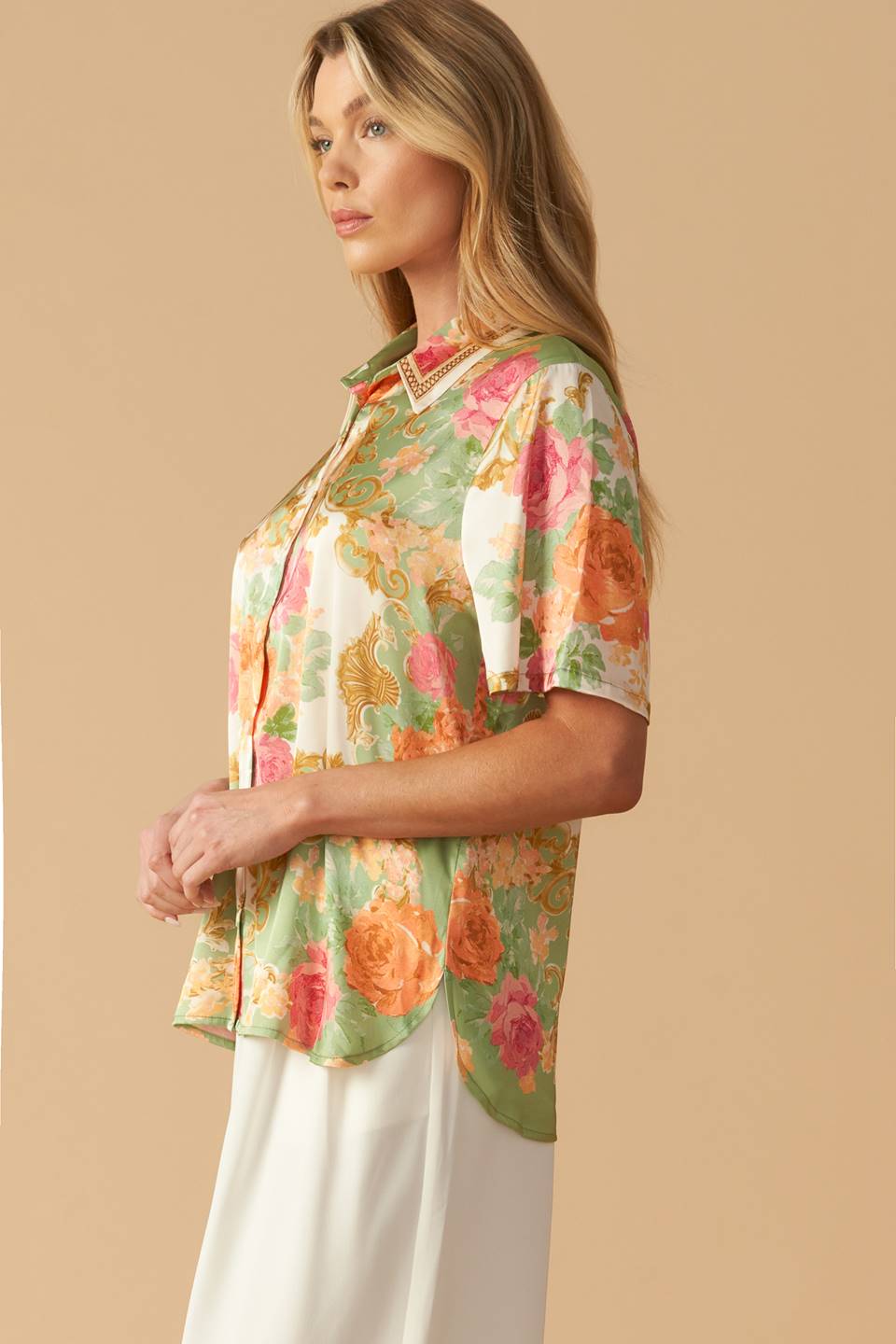 All Eyes On Me Button Top