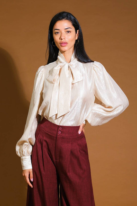 Stunning  Aspect Woven Top