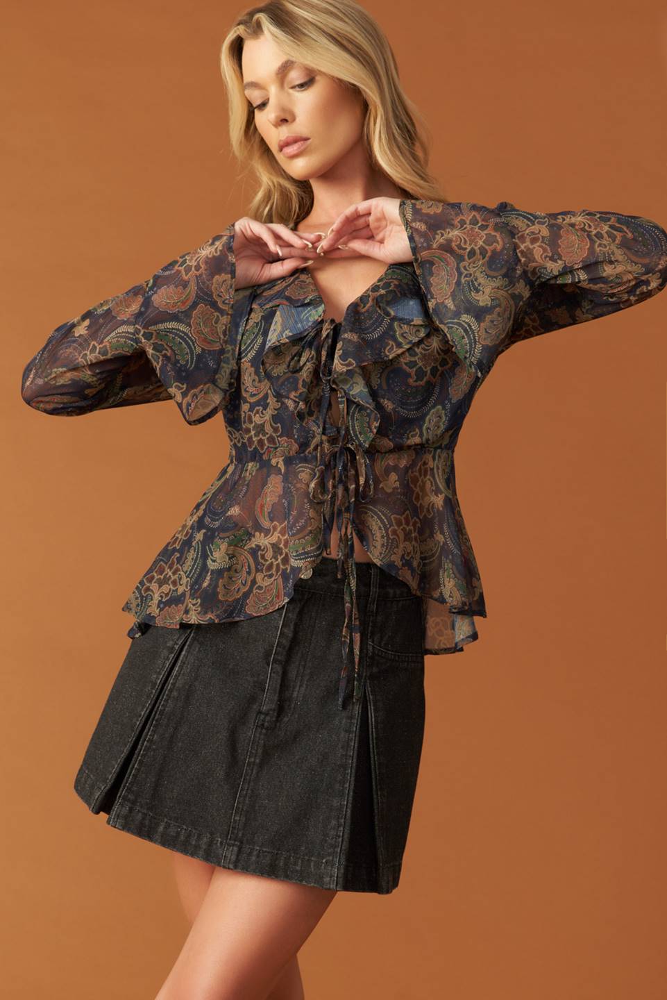 Secret Garden Woven Top