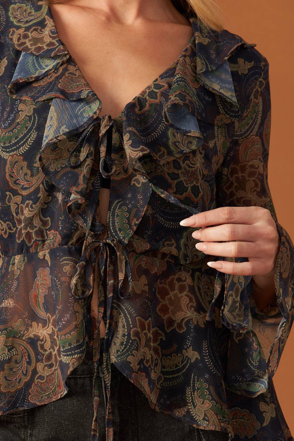 Secret Garden Woven Top