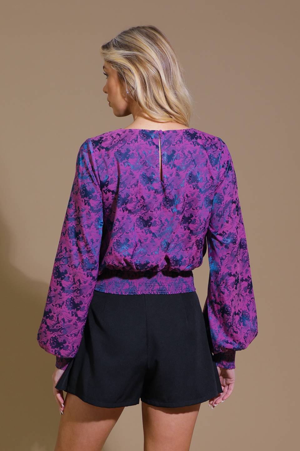 Best Presence Jacquard Woven Top