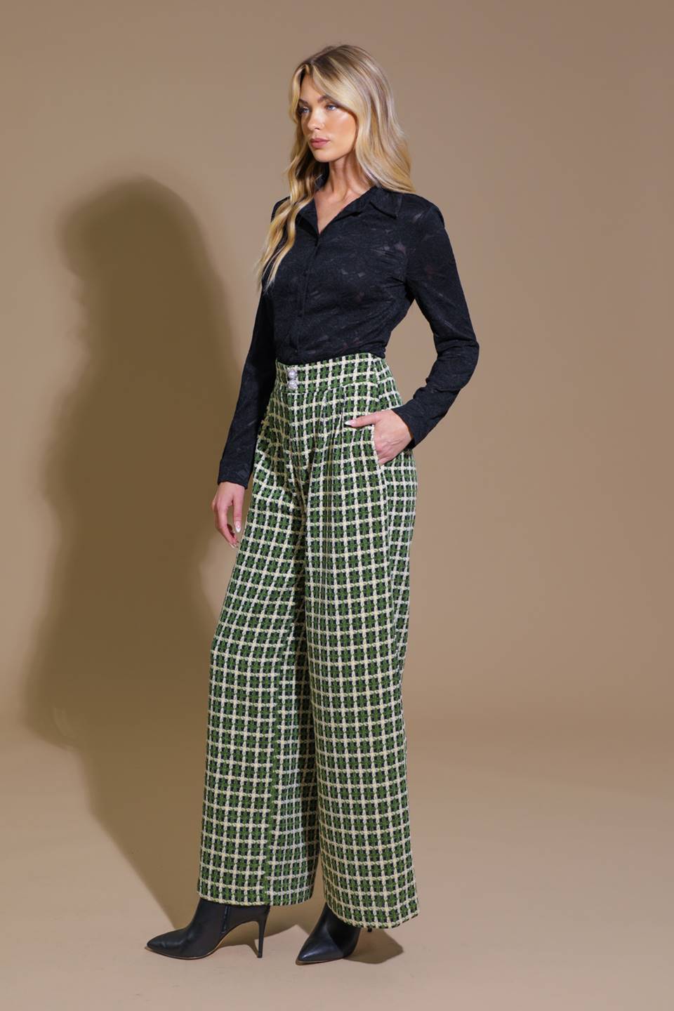 Lovely Perspective Lace Top