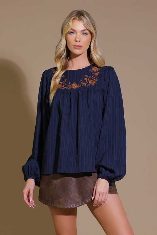 Enchanted to Meet Woven Top