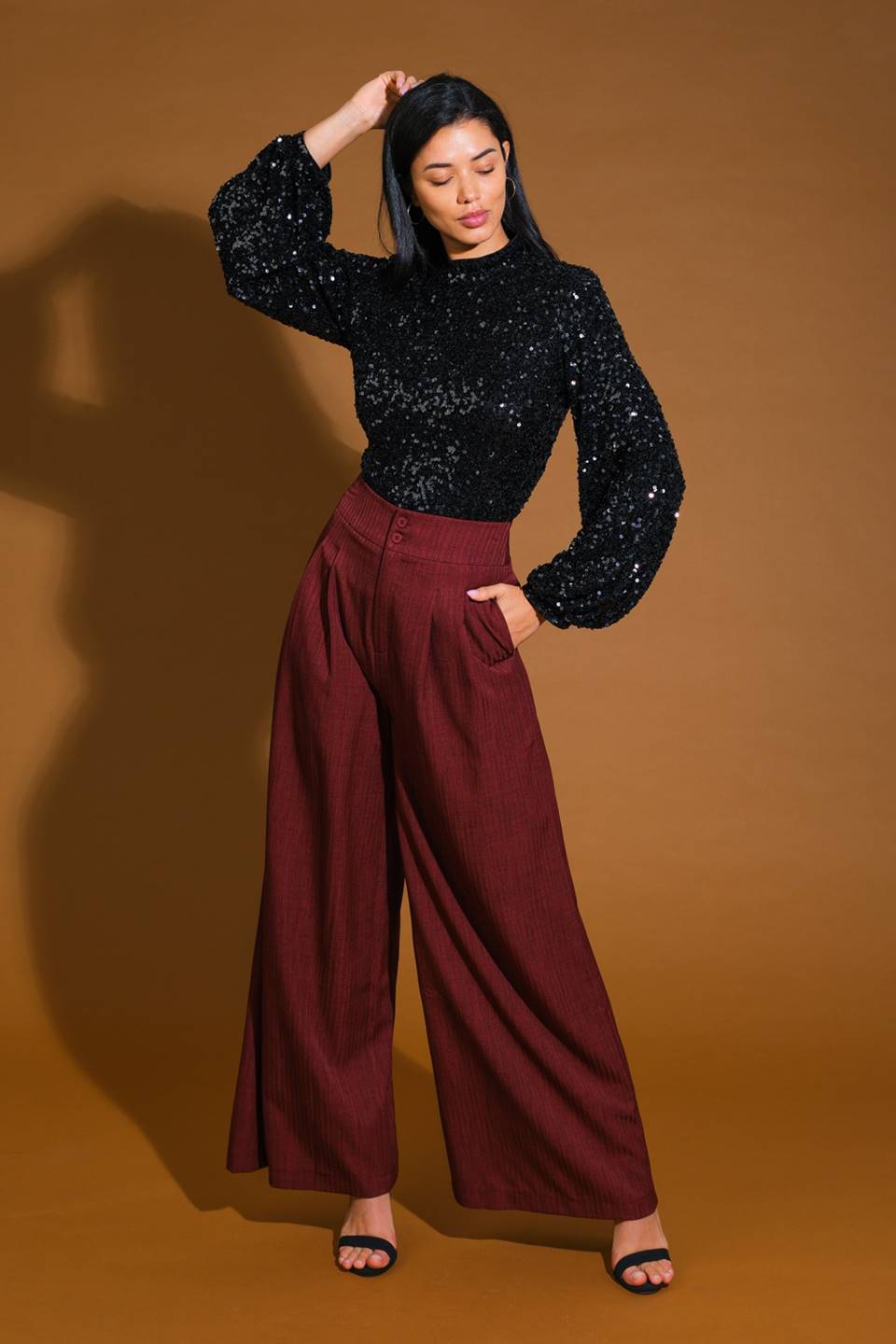 Stay The Same Sequin Top