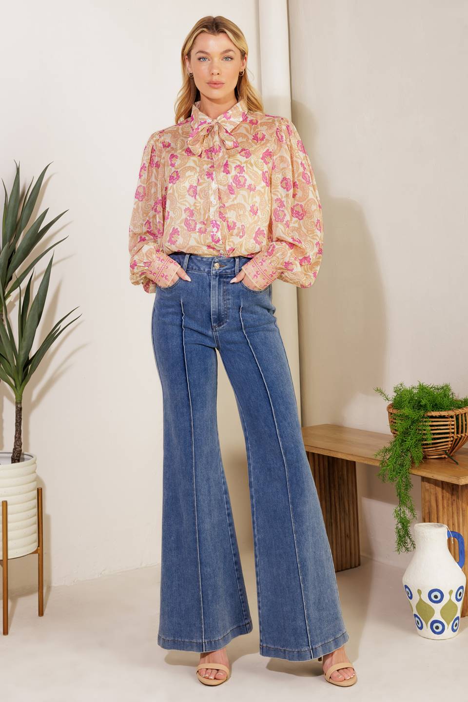 Against the Odds Woven Top