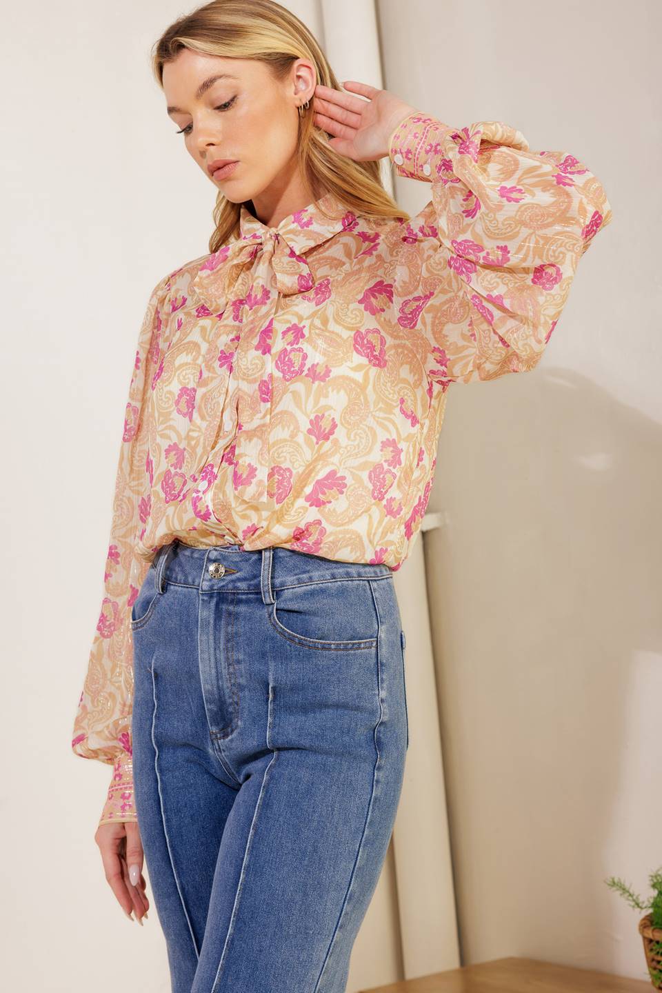 Against the Odds Woven Top