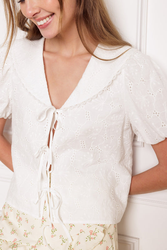 What Will Be Eyelet Top