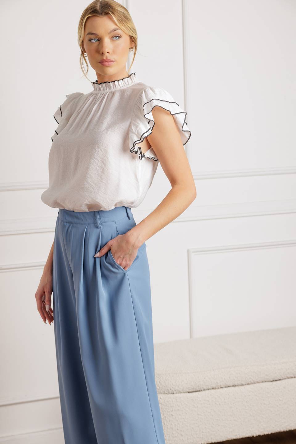 Push The Limit Woven Top