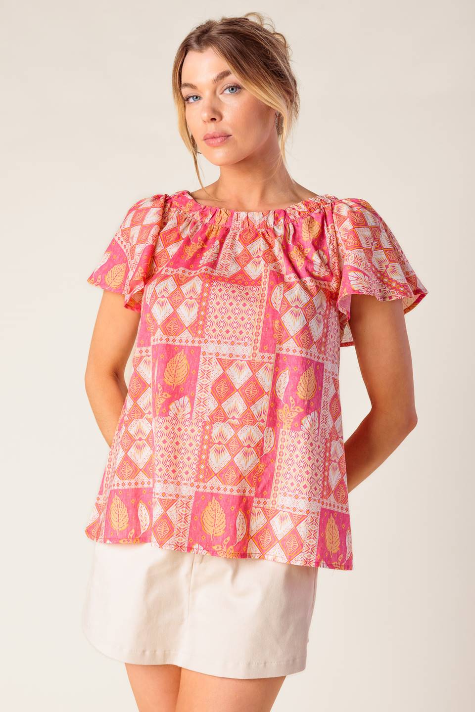 Where To Next Woven Top