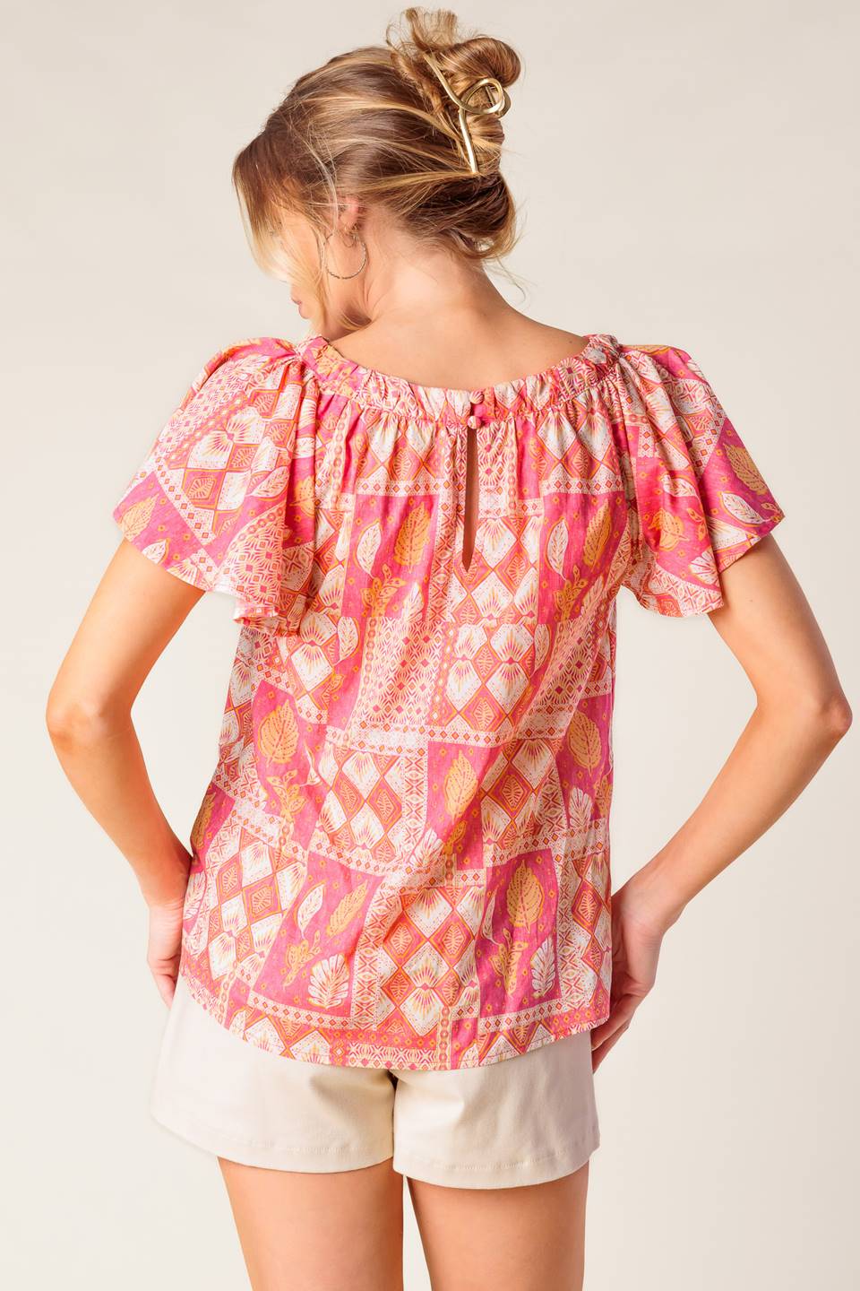 Where To Next Woven Top