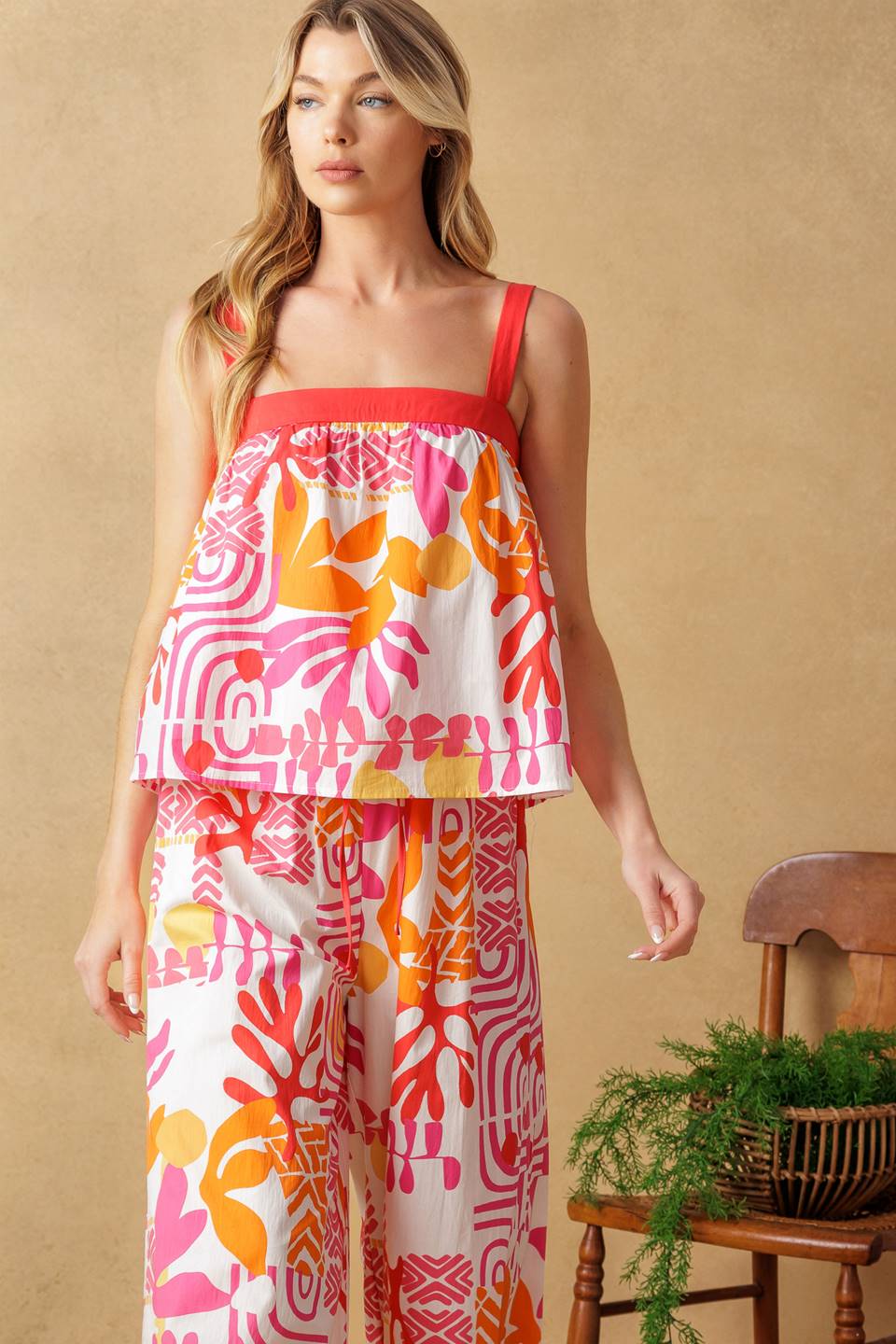 Terra Cotta Collection Top & Pants Set