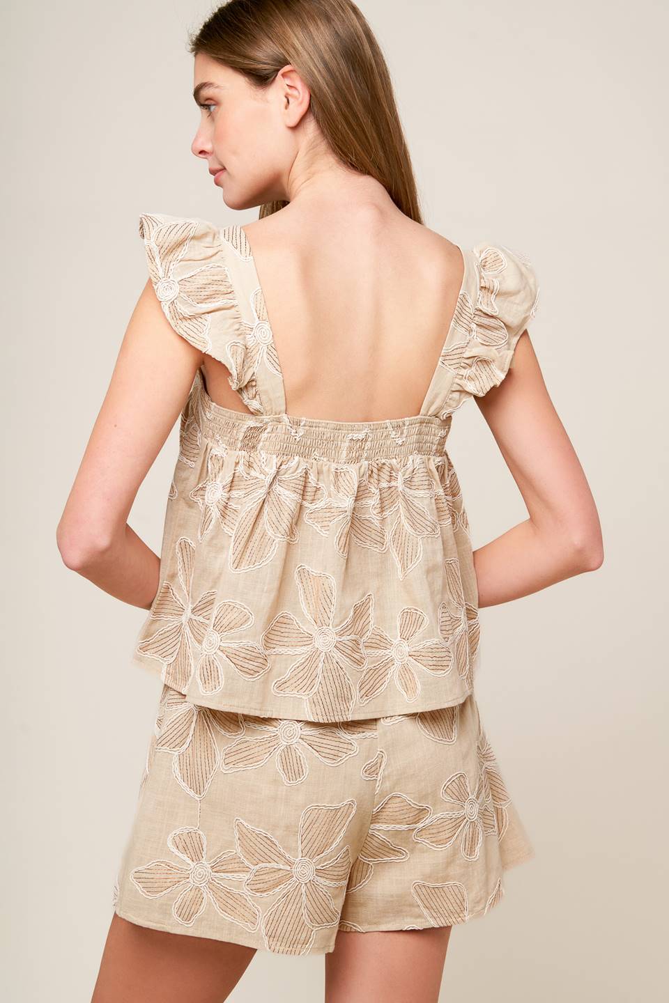 Bohemian Dream Collection Top & Shorts Set