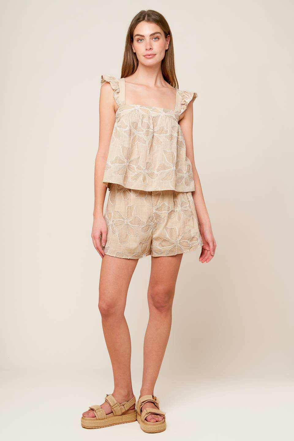 Bohemian Dream Collection Top & Shorts Set