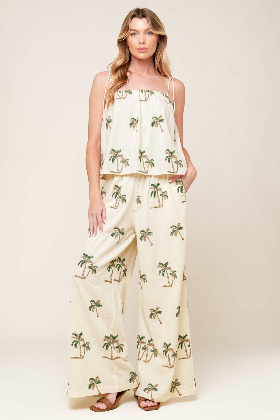 Natural Grace Collection Top & Pants Set