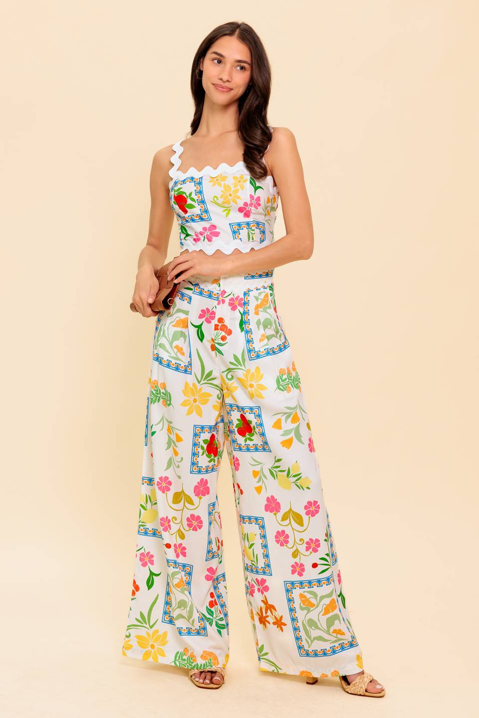 Morning Bloom Collection Top & Pants Set
