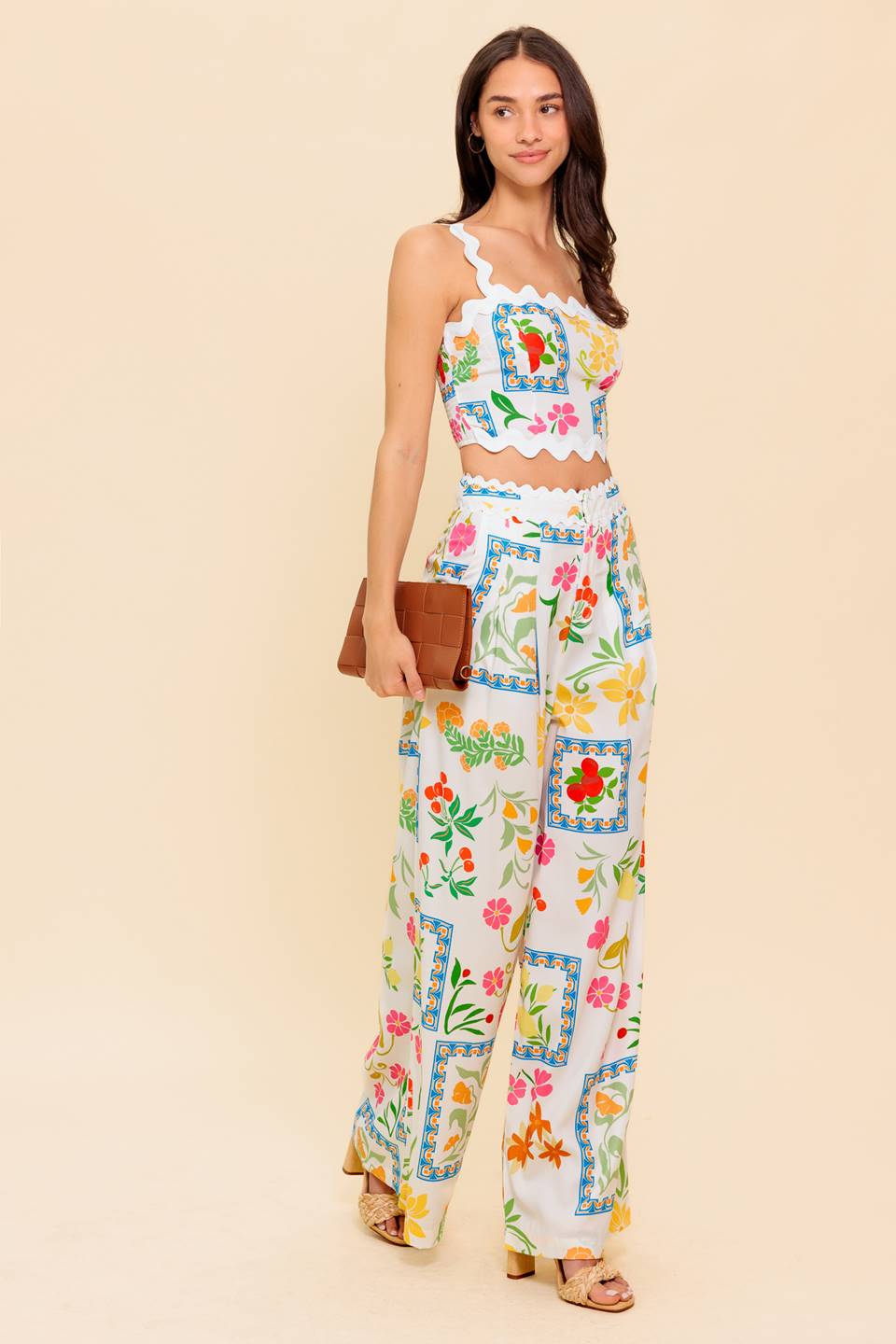 Morning Bloom Collection Top & Pants Set