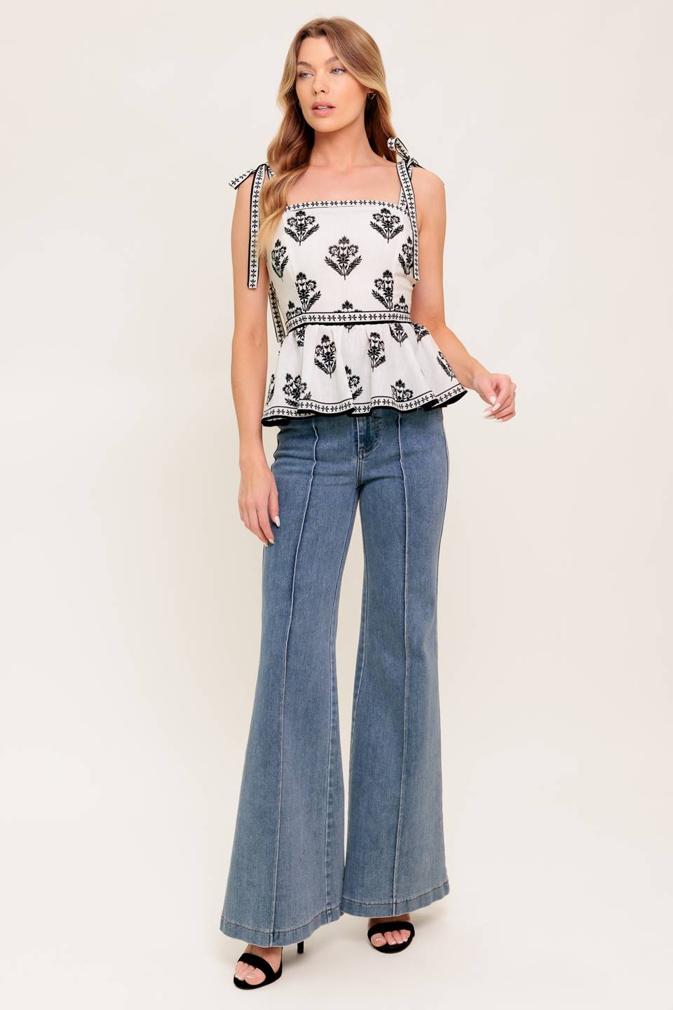 Serene Kiss Woven Top