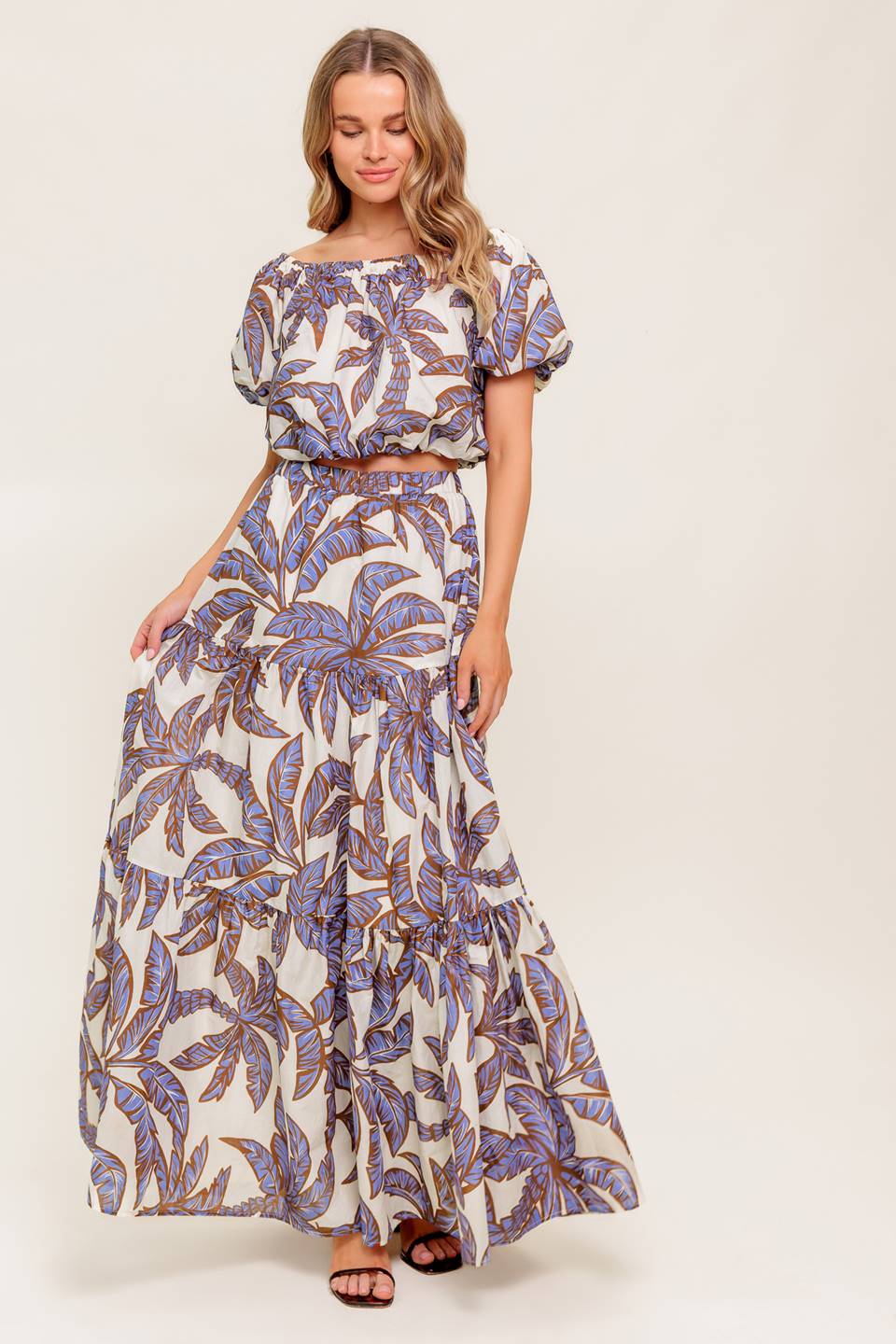 Petal Waltz Woven Top