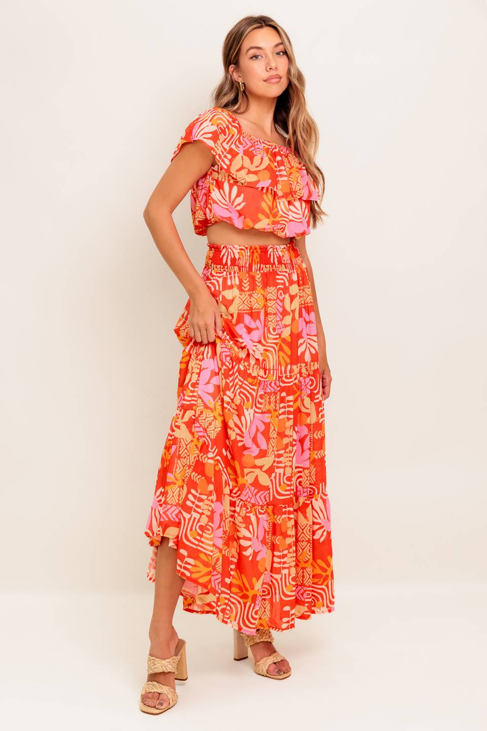Meadow Dance Collection Top & Skirt Set