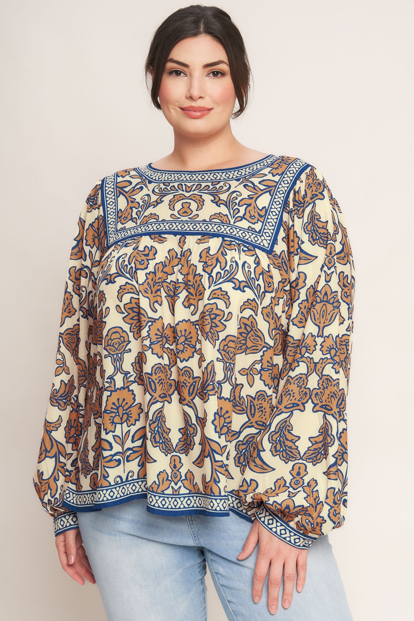 Boheme Meadow Woven Top