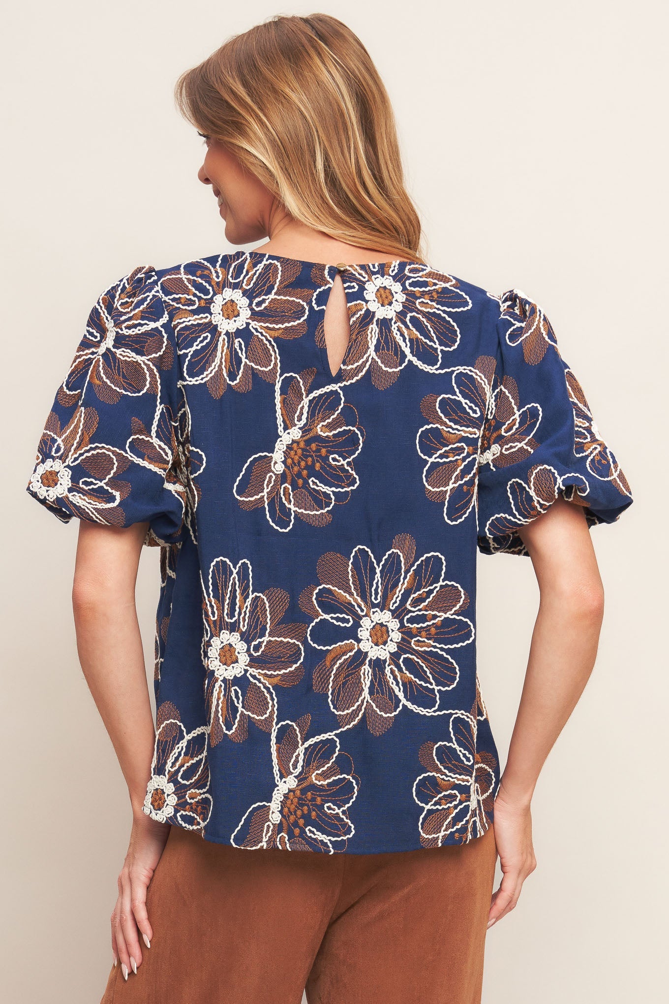 Timeless Beauty Dreams Puff Sleeve Blouse