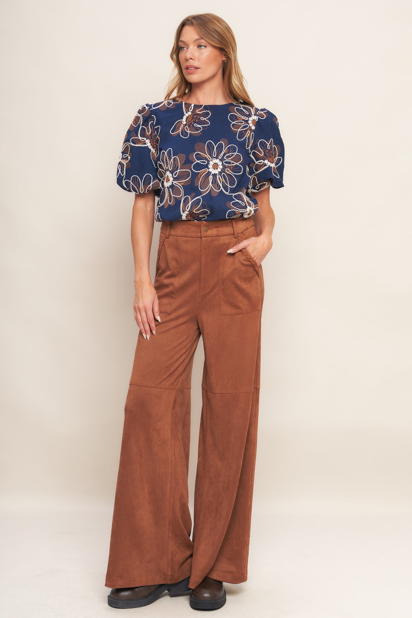 Timeless Beauty Dreams Puff Sleeve Blouse