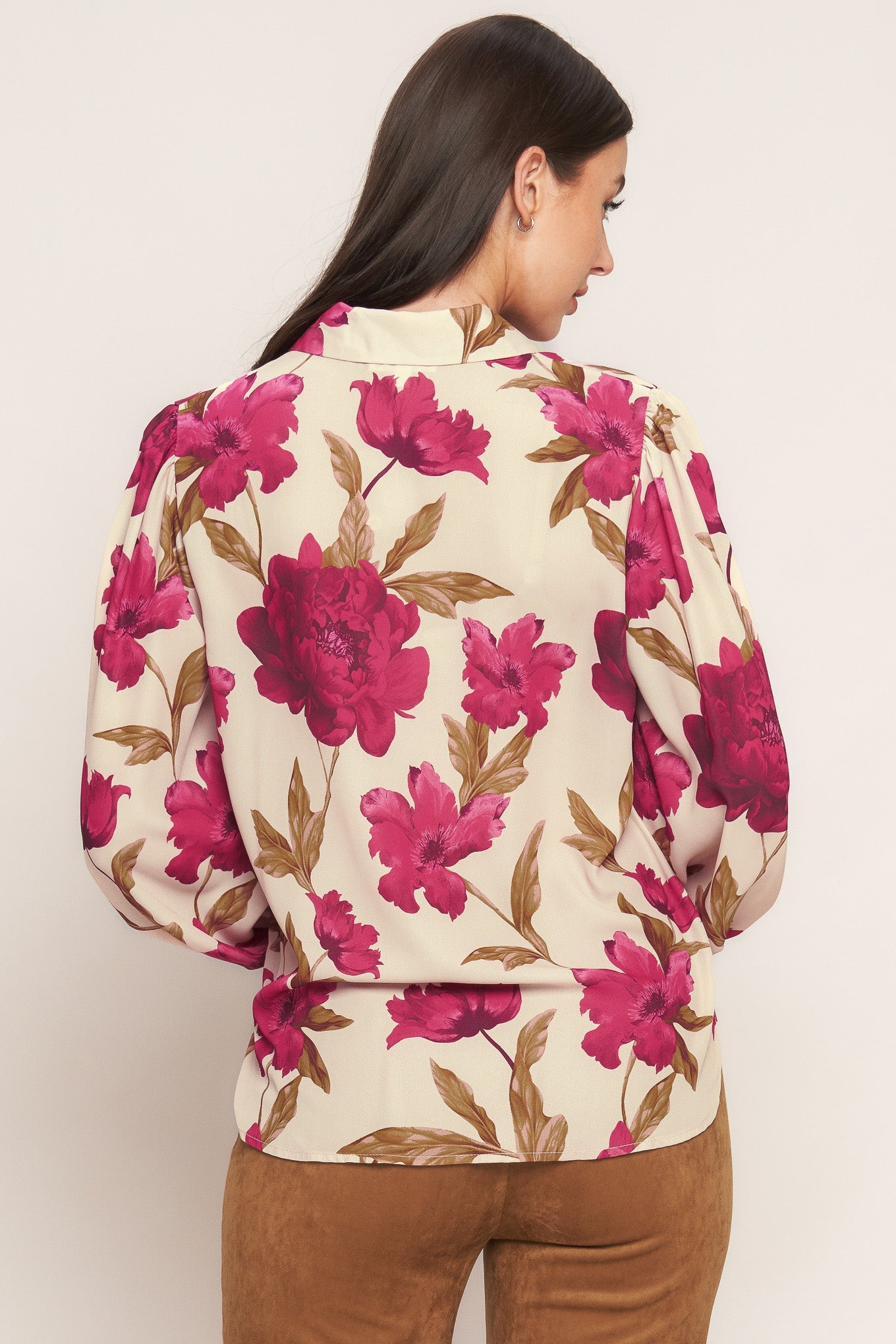 Rosewood Retro Woven Top