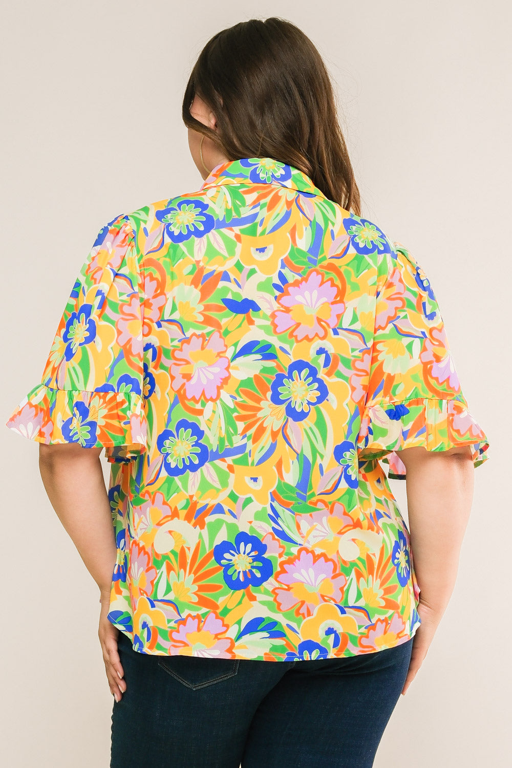 Garden Party Vibes Woven Top