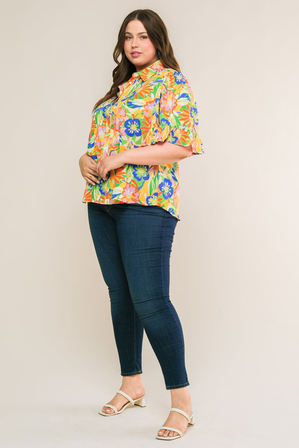 Garden Party Vibes Woven Top