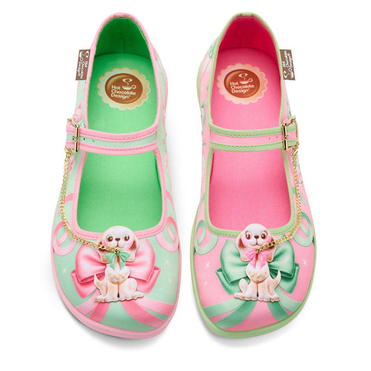 Kitschy Puppies Women's Mary Jane Flat