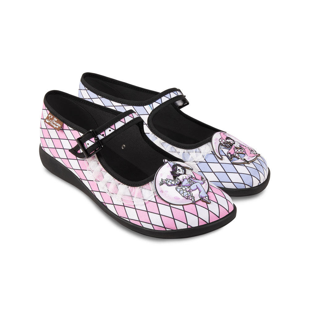 Chocolaticas® Masquerade Women's Mary Jane Flat