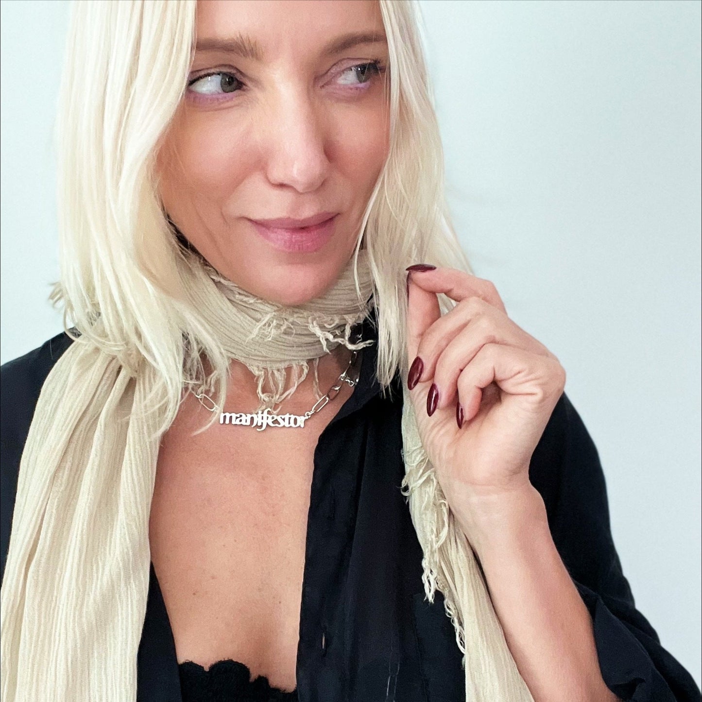 Manifestor Long Chain Necklace