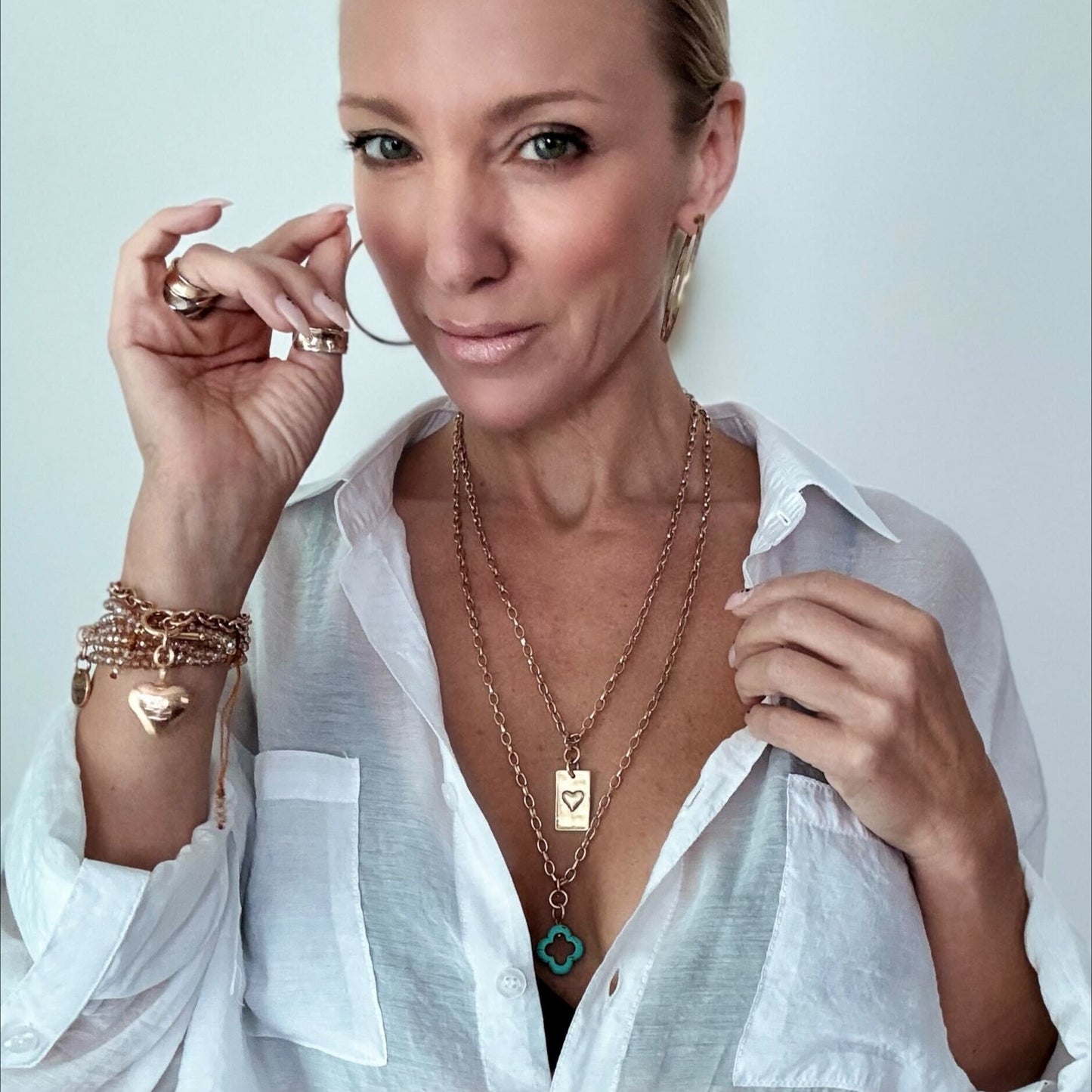 Take a Deep Breath and Let That Shit Go Original Lite Necklace